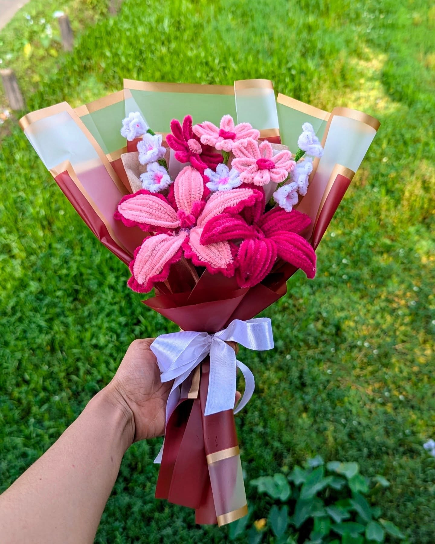 Rosé Lily Bouquet 🌹