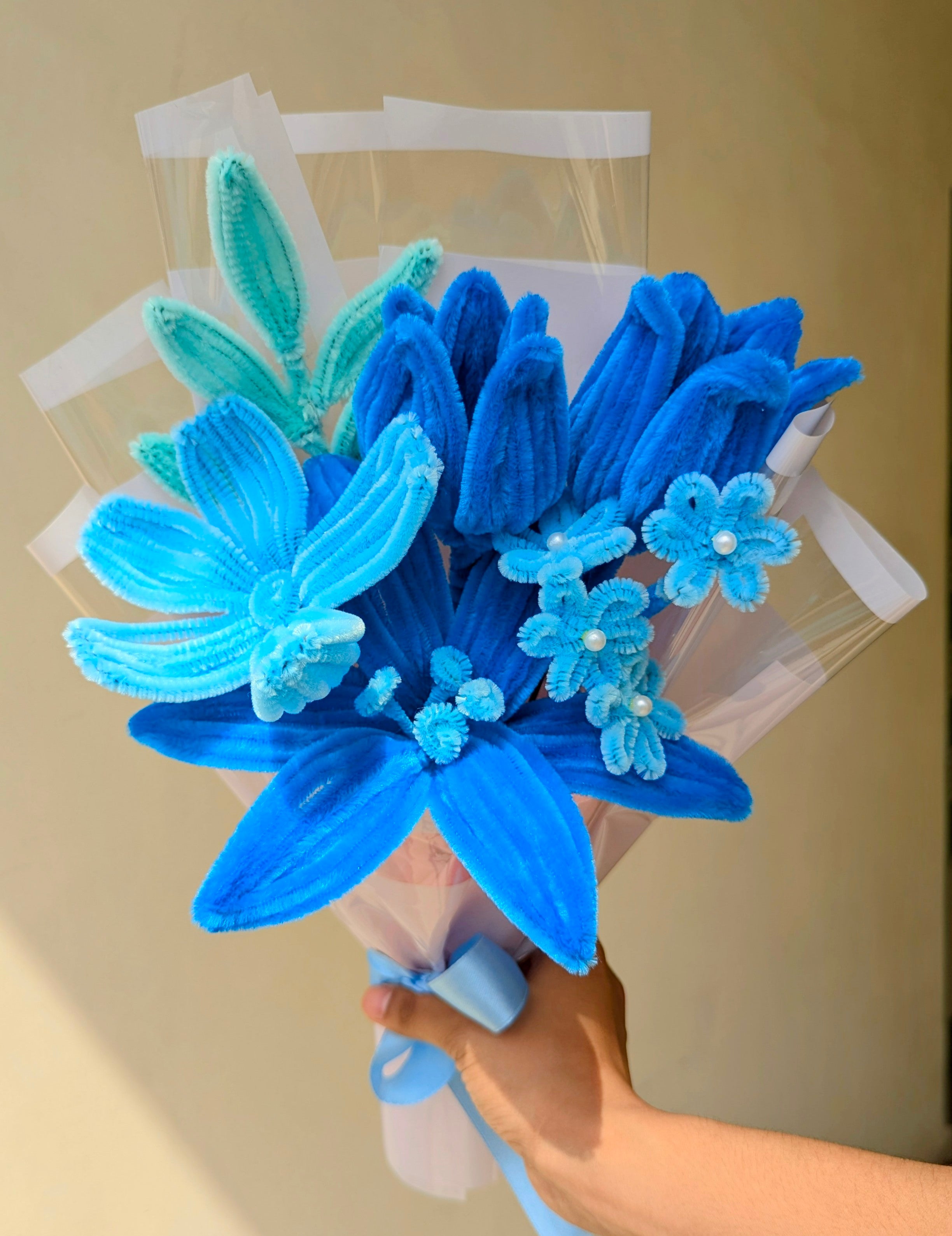 Sky Kiss Bouquet 💙