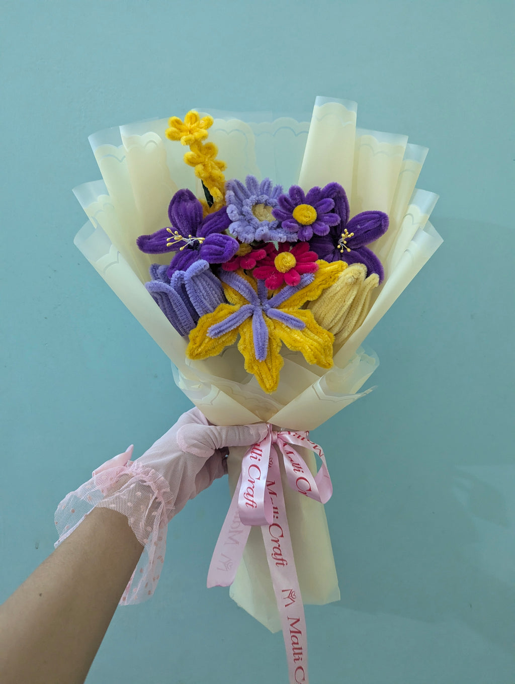 Royal Meadow Pipe Cleaner Bouquet
