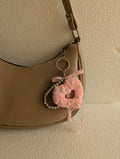 Blush Pearl Heart Charm