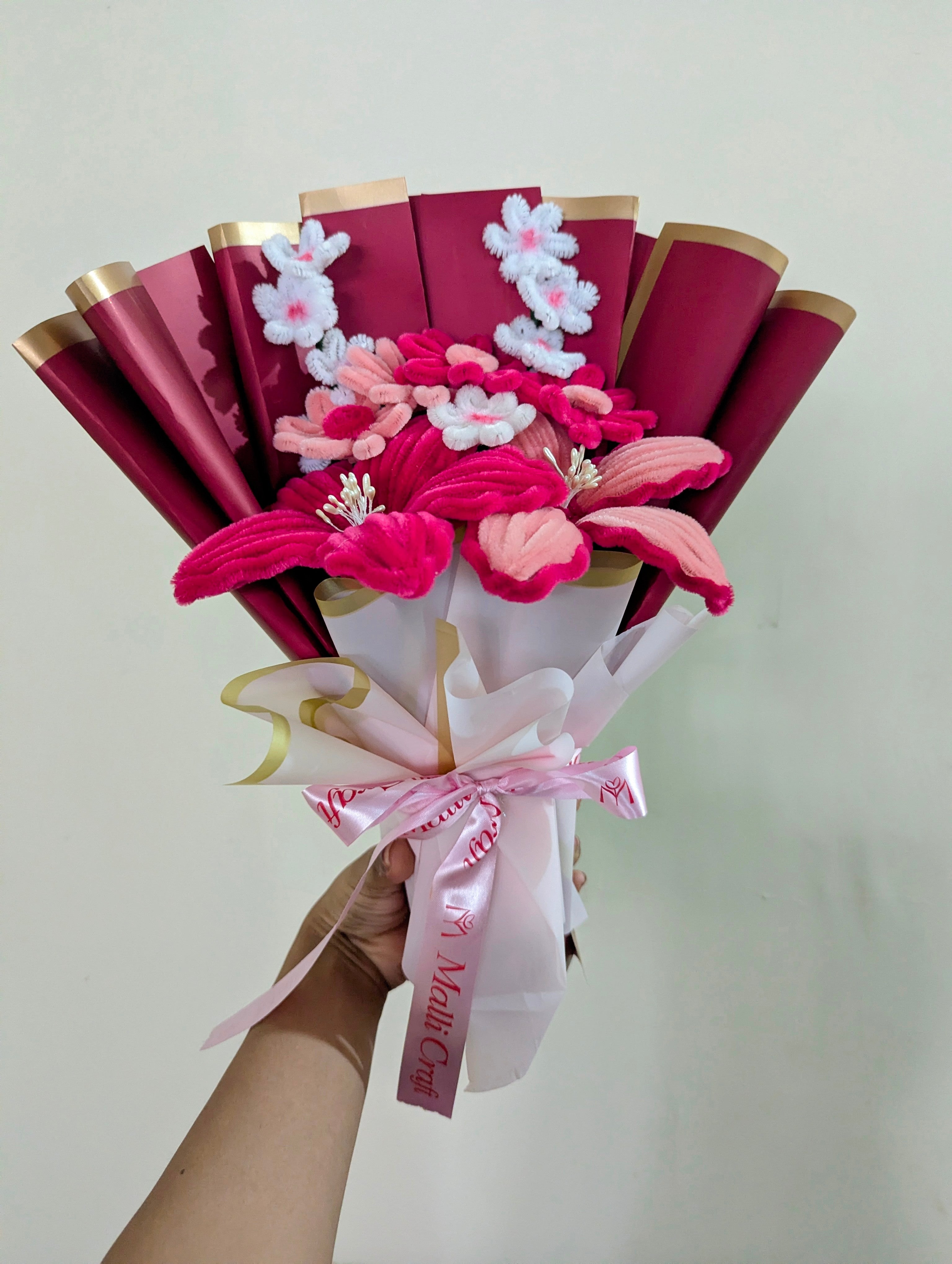 Rosé Lily Bouquet 🌹