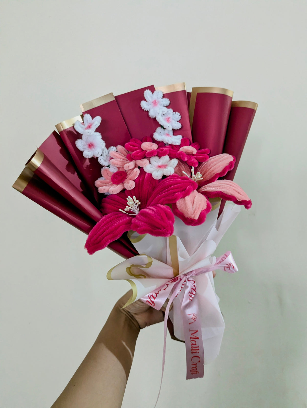Rosé Lily Bouquet 🌹