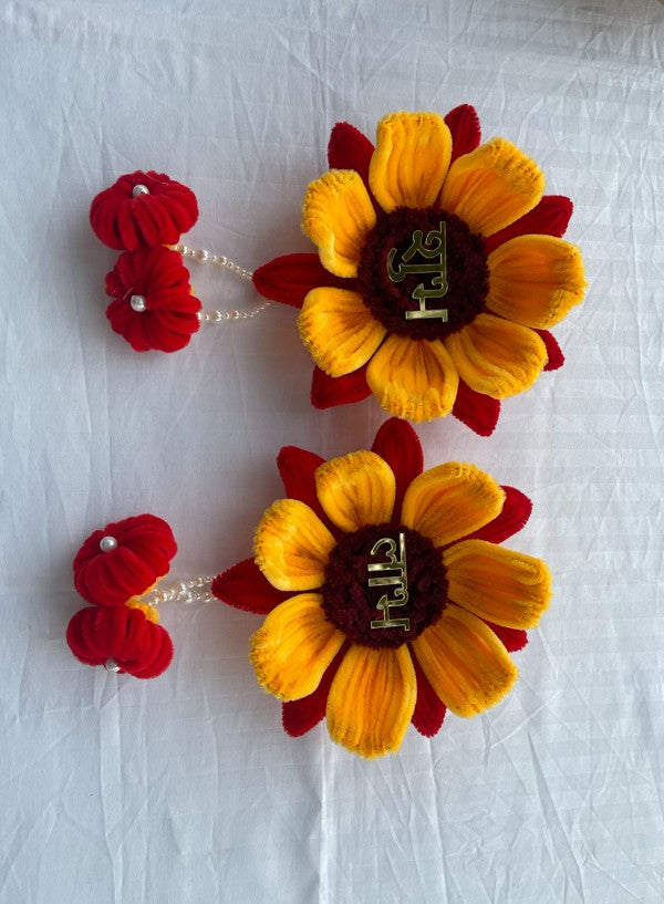 Shubh Labh Floral Door Hanging
