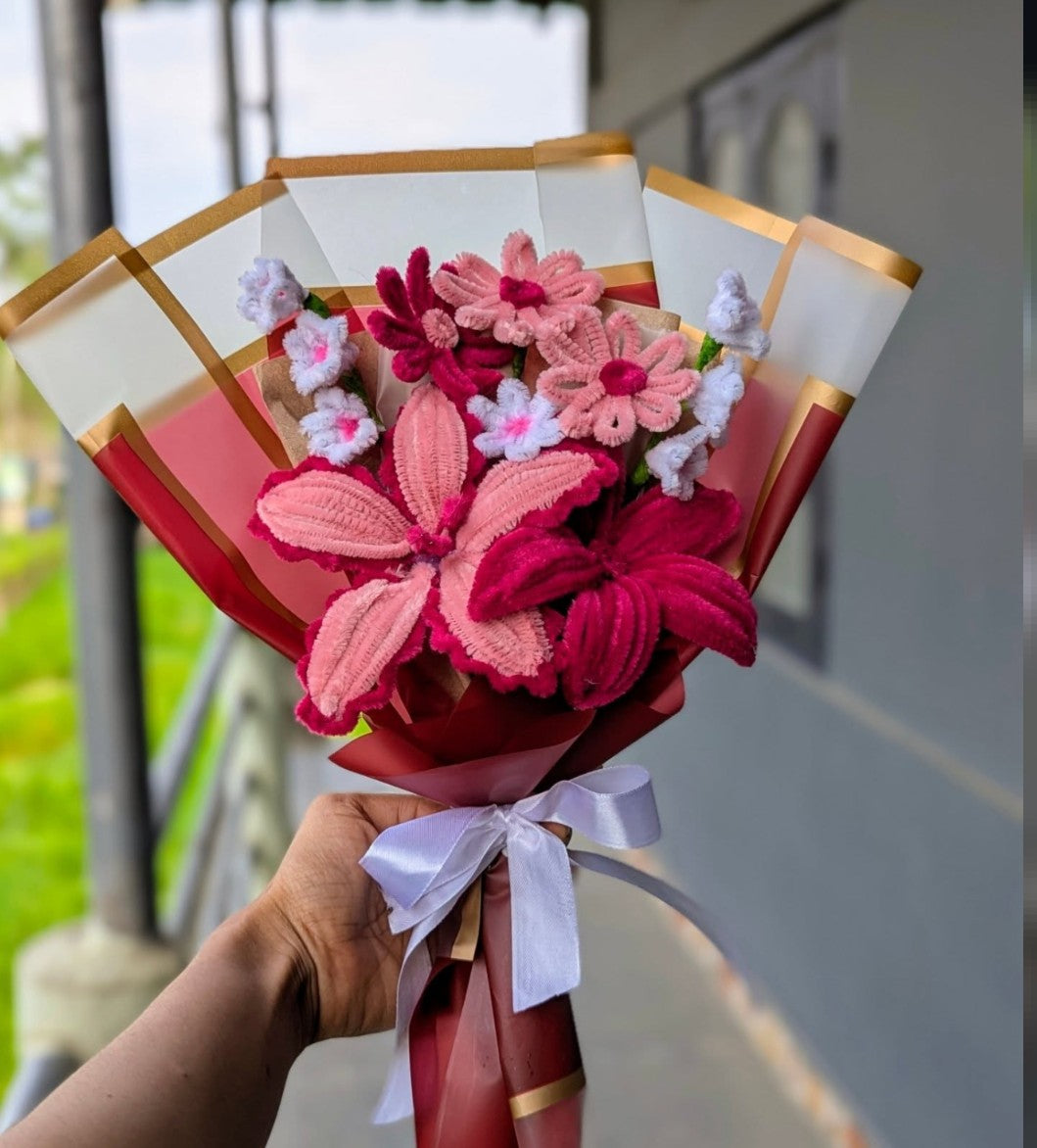 Rosé Lily Bouquet 🌹